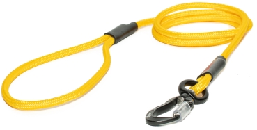 klassische Hundeleine TWIST mini - S - 115cm - gelb